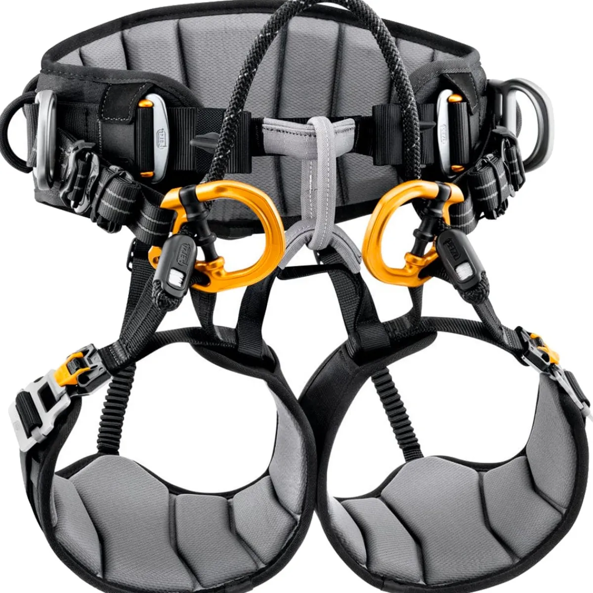 Petzl Sequoia Srt tree care seat harness Black/Yellow Sale