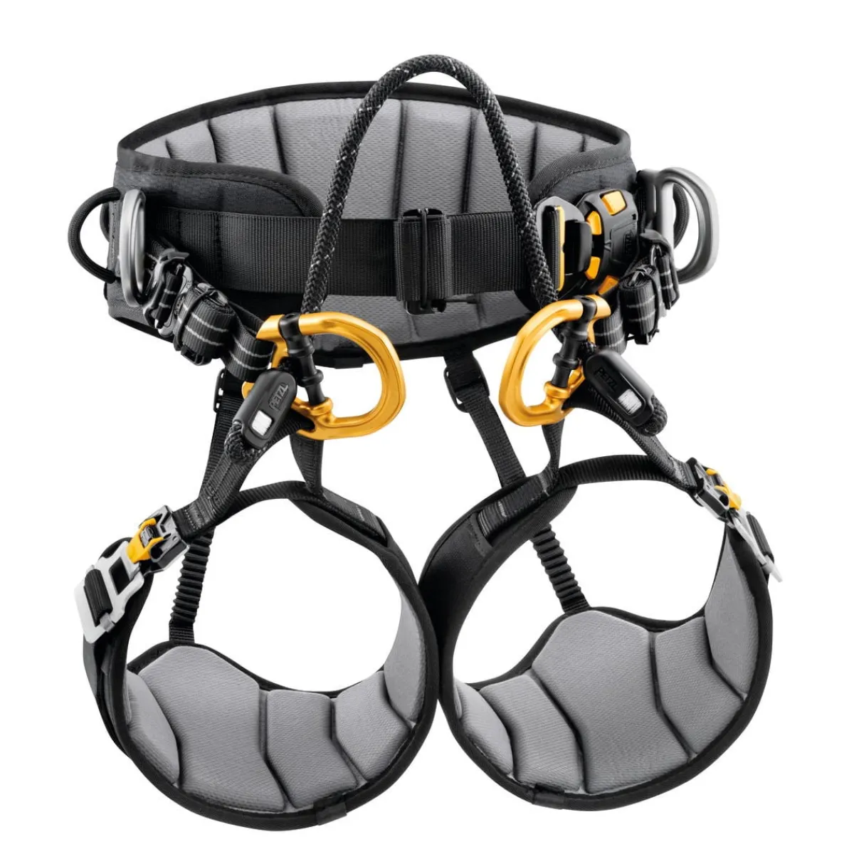Petzl Sequoia tree care seat harness Black/Yellow New