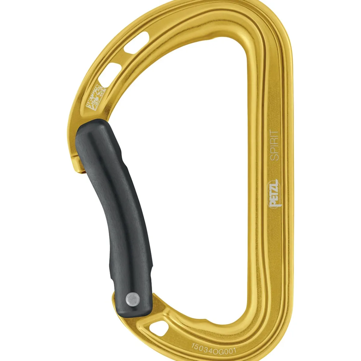 Petzl Spirit Bent Gate climbing carabiner Hot
