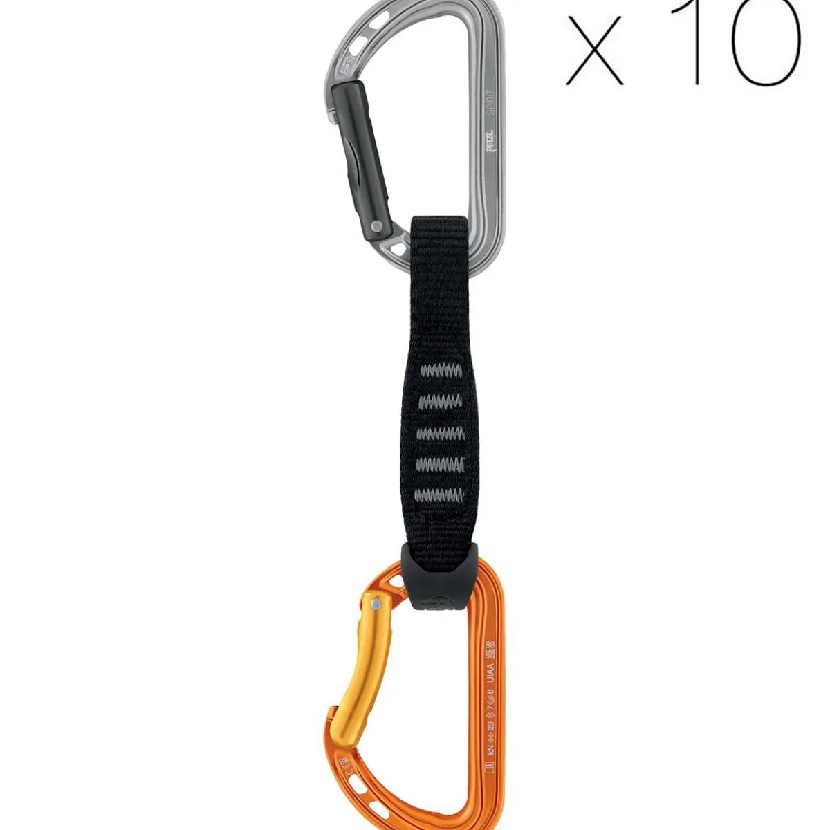 Petzl Spirit Express 10-Pack climbing quickdraws Discount