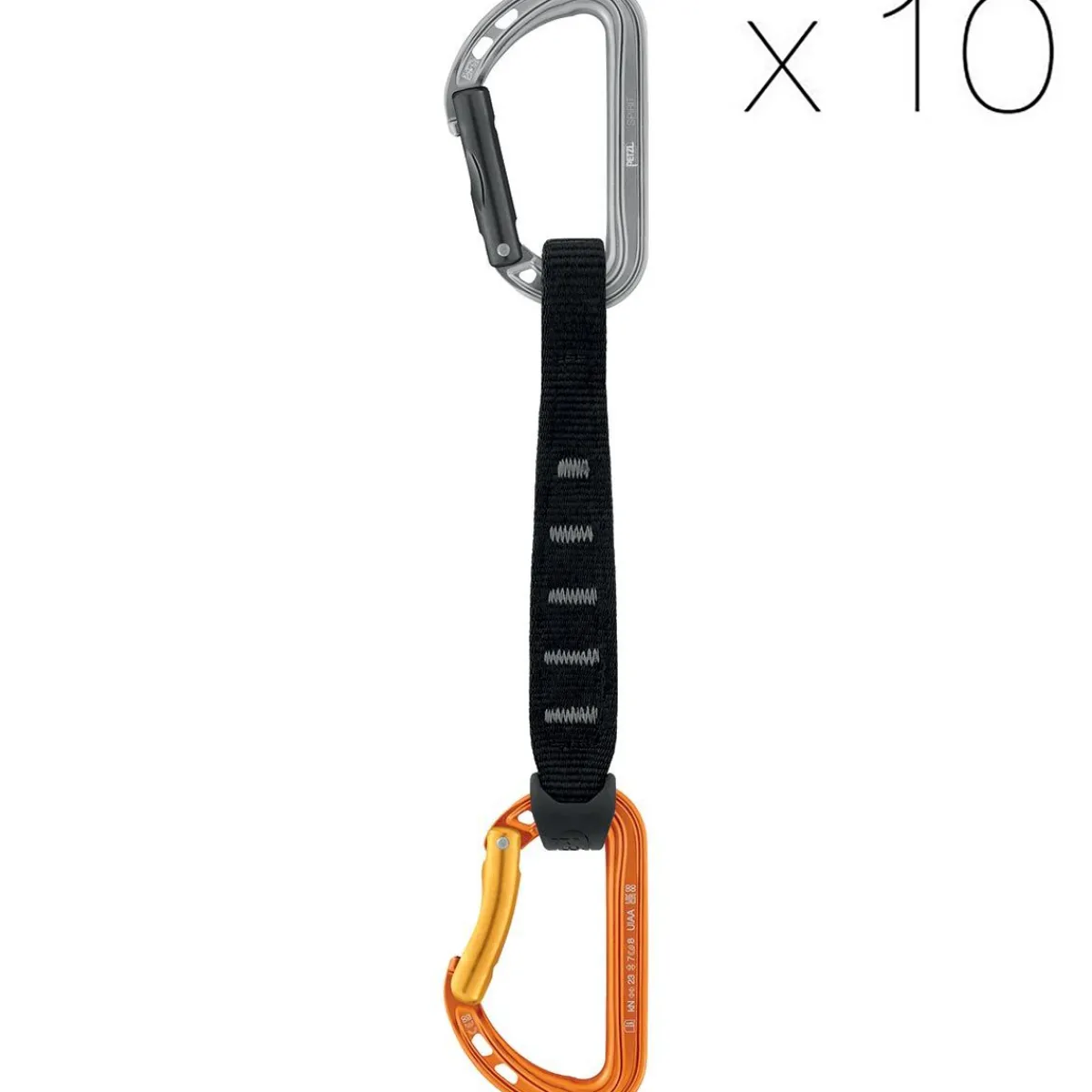 Petzl Spirit Express 10-Pack climbing quickdraws Discount