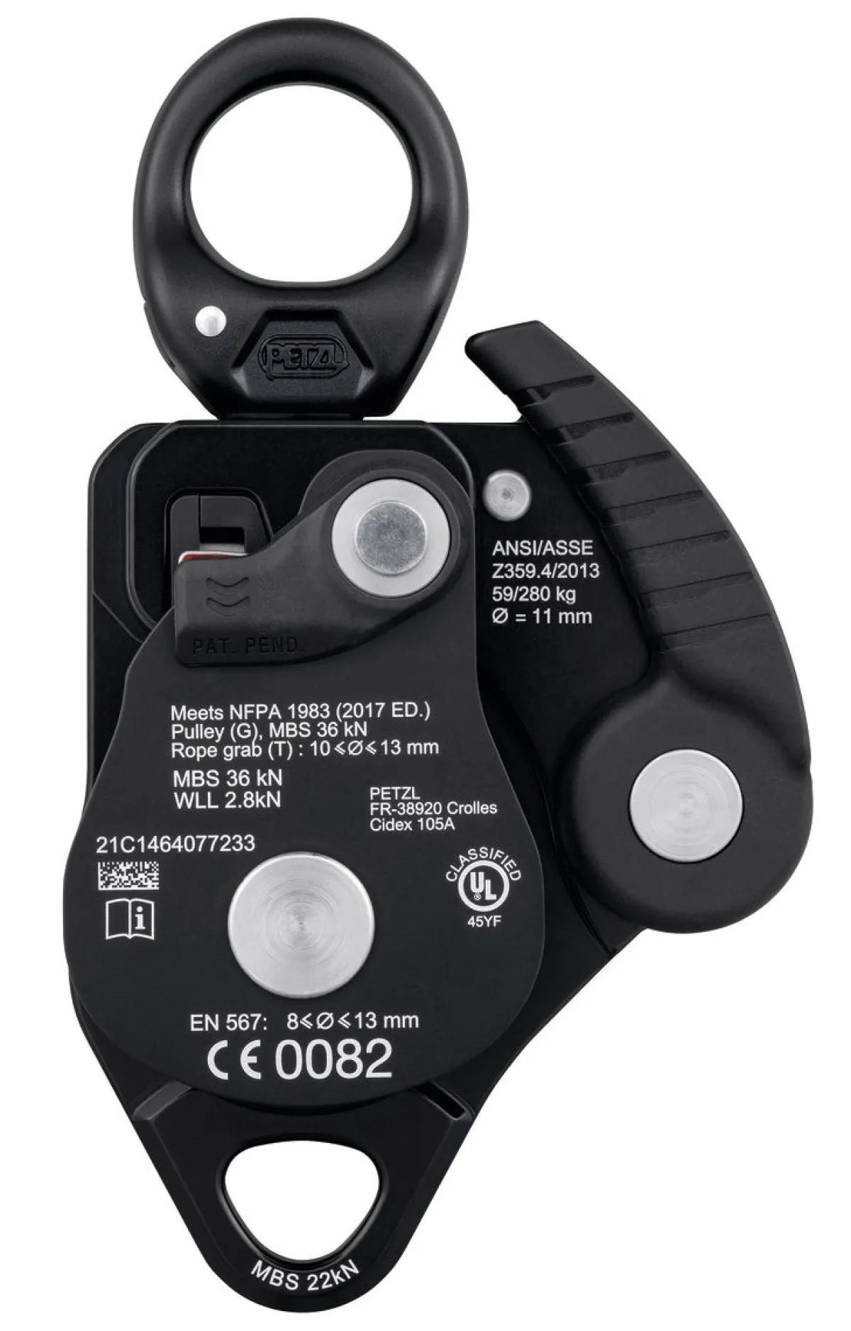 Petzl Twin Release releasable double progress capture pulley Best Sale