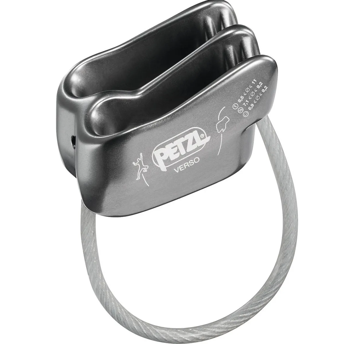 Petzl Verso polyvalent climbing descender New