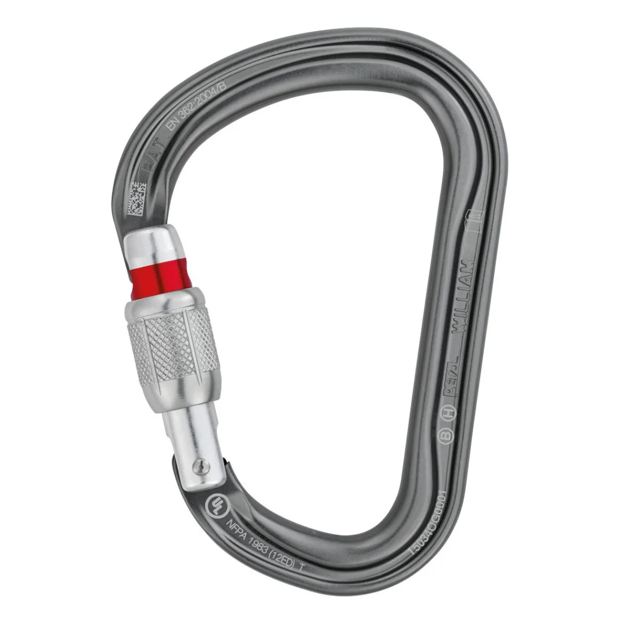 Petzl William Screw Lock screw-lock climbing carabiner Clearance