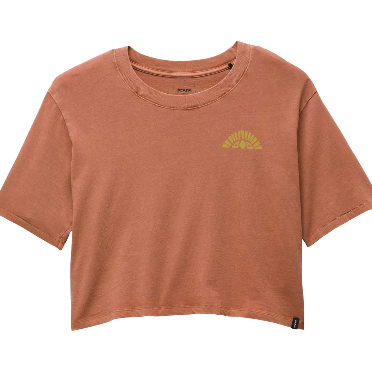 Prana Everyday VW Graphic Crop tee women's t-shirt New