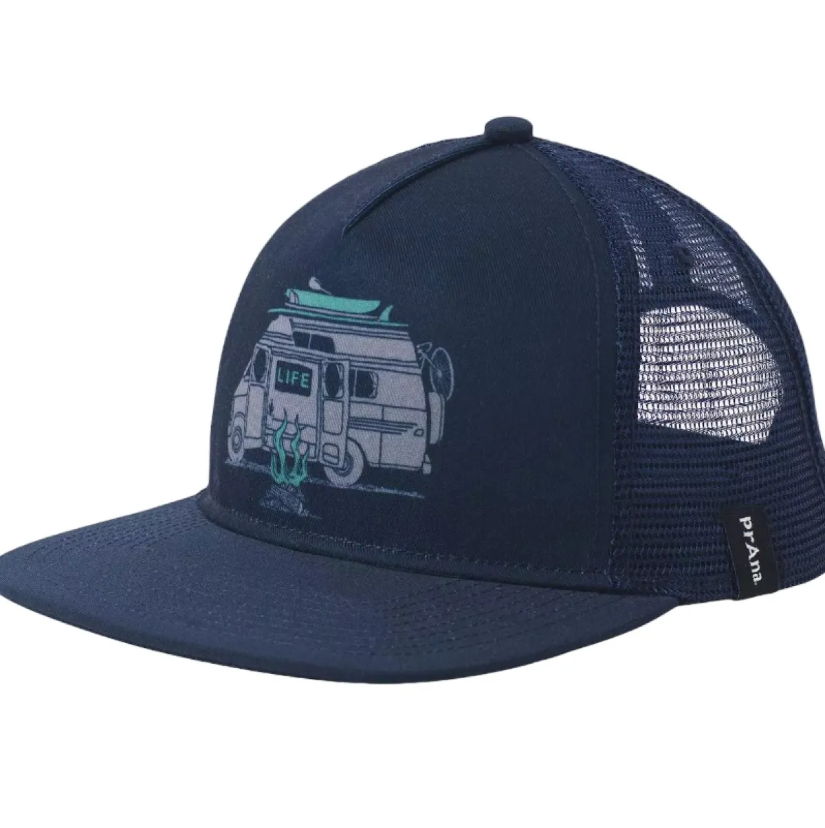 Prana Journeyman Trucker hat Black Discount