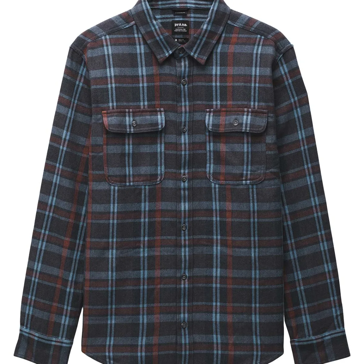 Prana Westbrook Flannel Shirt Men's shirt Outlet