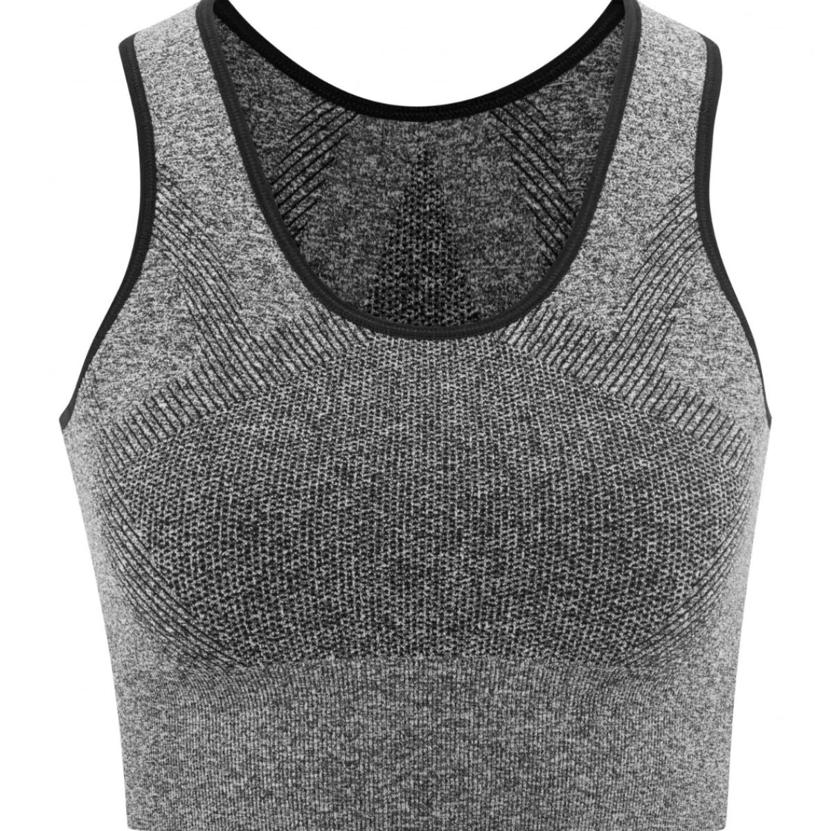 Red Chili Wo Waki Seamless Top women's top Grey Melange Sale