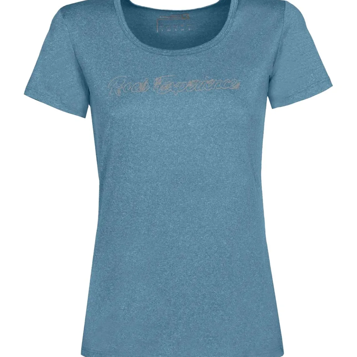 Rock Experience Chandler 3.0 SS women's t-shirt Moroccan Blue Melange Fashion