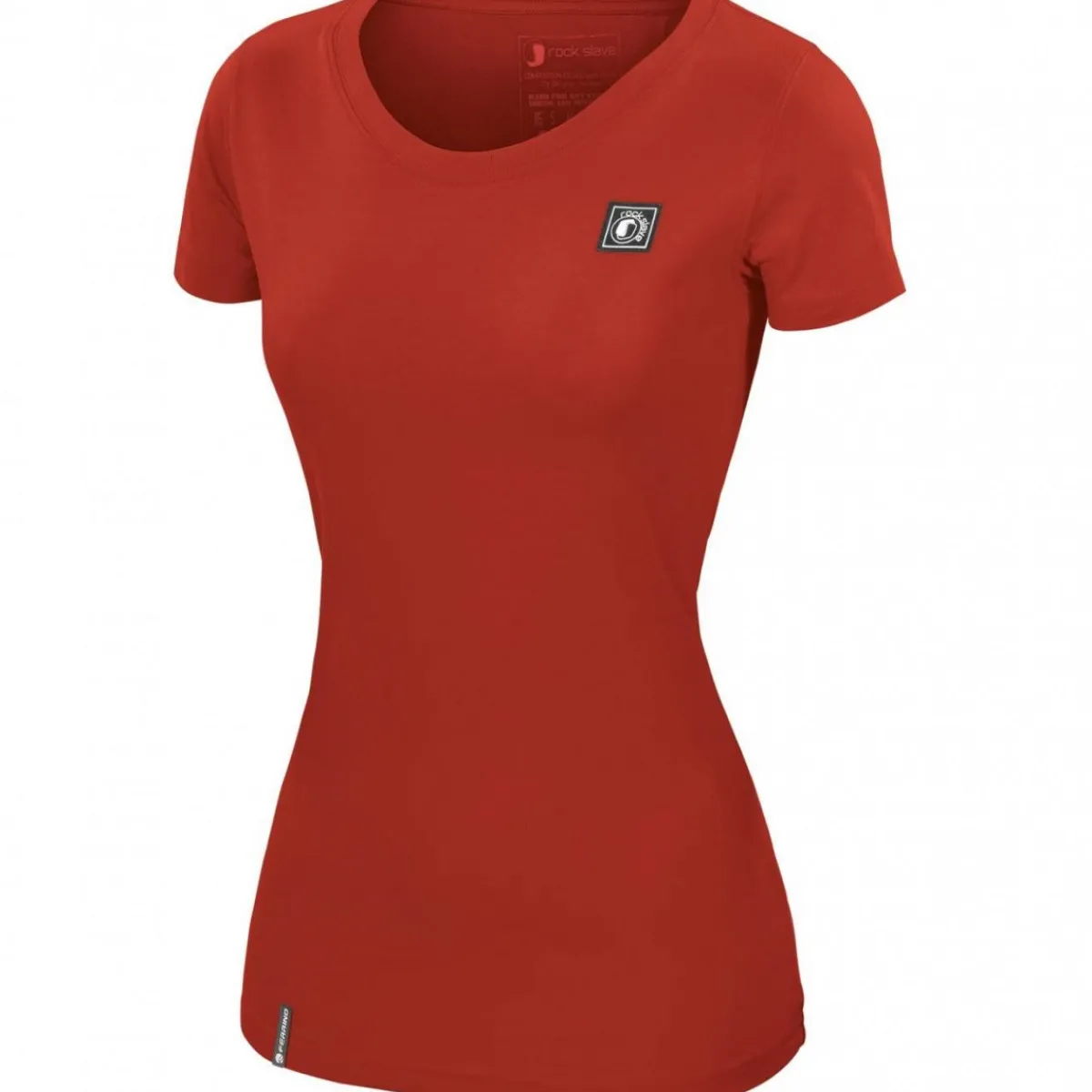 Rock Slave T-Logo T-Shirt Woman women's t-shirt Coral Red Outlet