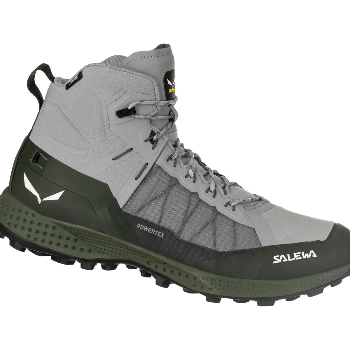 SALEWA M's Pedroc Pro Powertex Mid trekking boots Alloy/Dark Olive Outlet