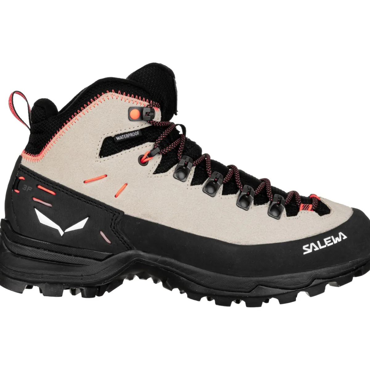 SALEWA W's Alp Mate Winter Mid women's trekking boots Oatmeal/Black Clearance