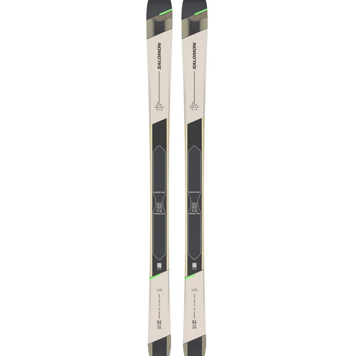 Salomon MTN 86 Carbon 86mm mountaineering skis Best Sale