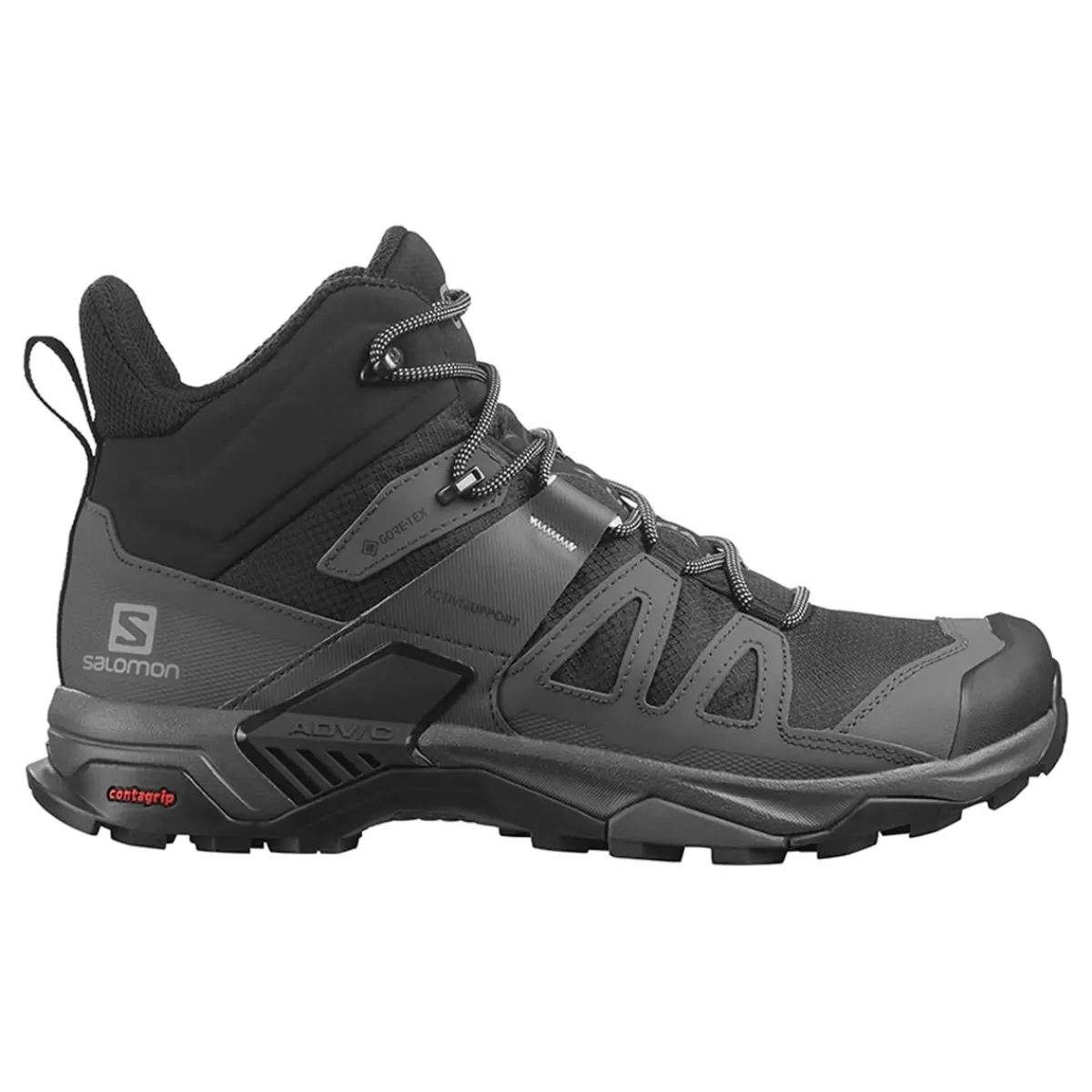 Salomon Shoes X Ultra 4 Mid GTX trekking shoes Black/Magnet/Pearl Blue Discount
