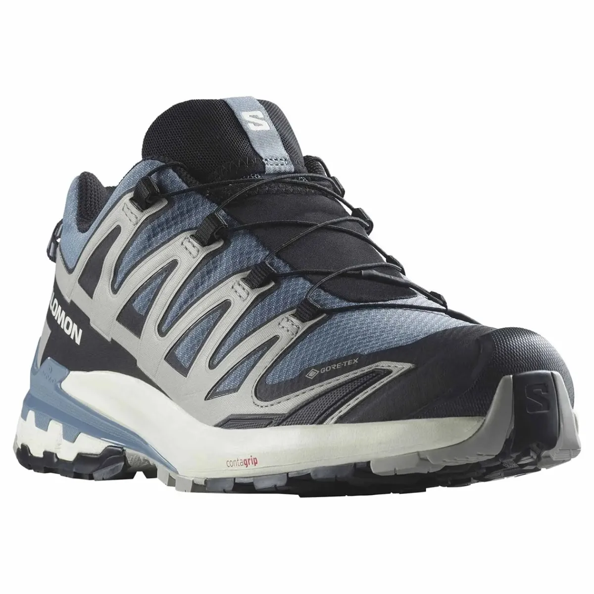 Salomon Shoes XA Pro 3D V9 GTX trekking shoes Flint Stone /Black/Ghost Gray New