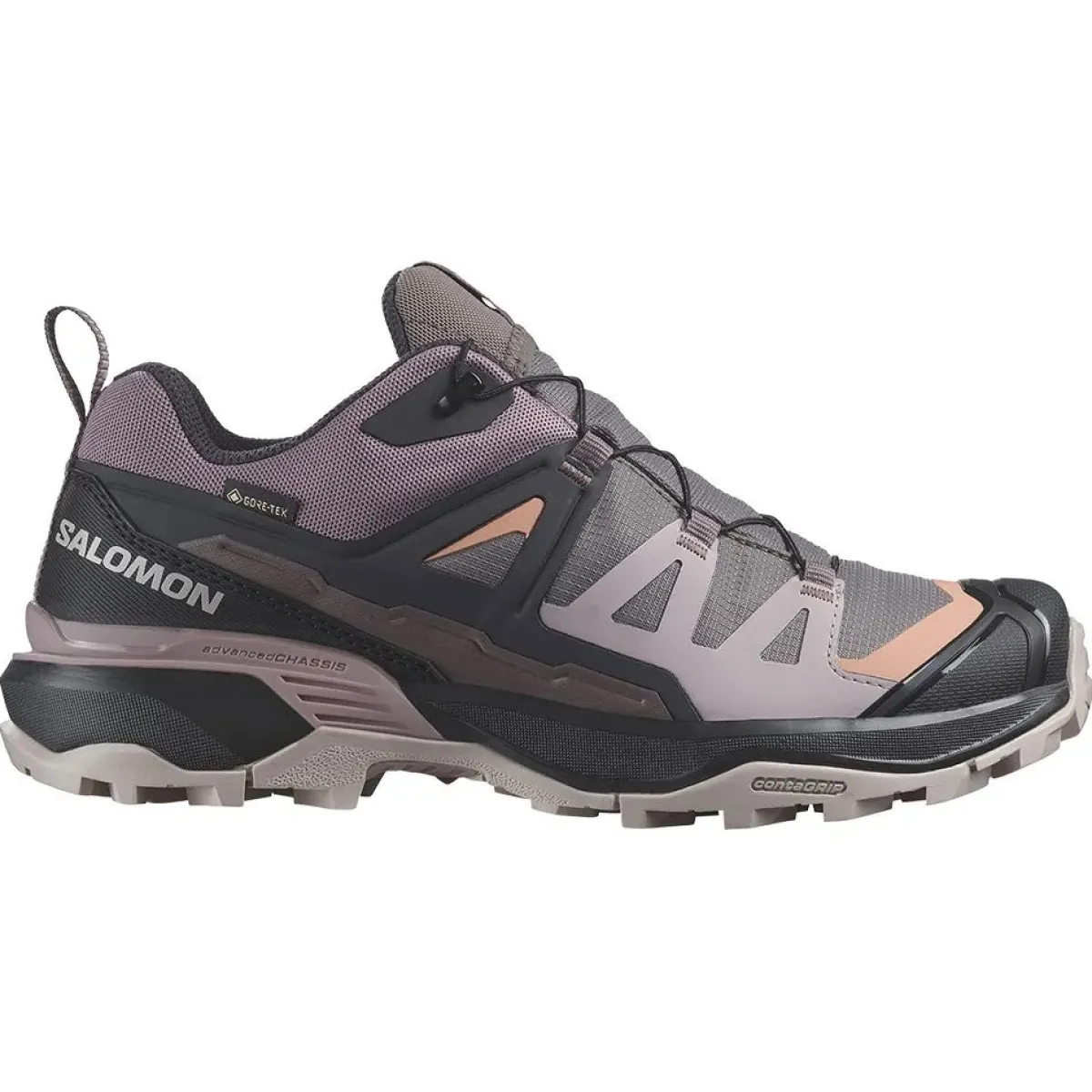 Salomon X Ultra 360 GTX W women's trekking shoes Plum Kitten/Phantom/Cork Hot