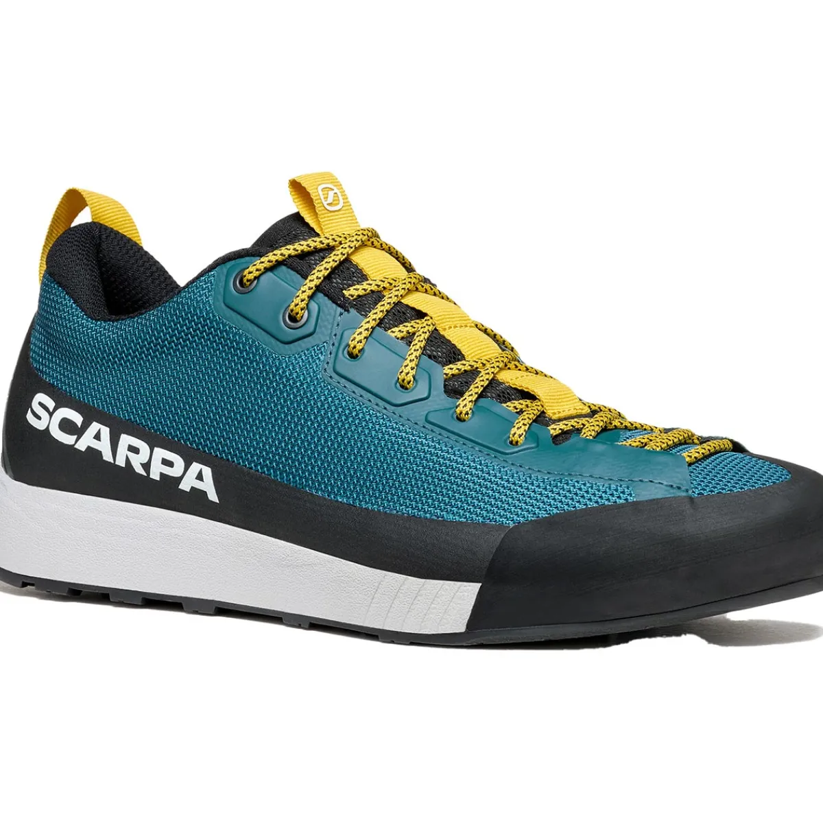 SCARPA Gecko LT approach shoes Petrol/Mustard Sale