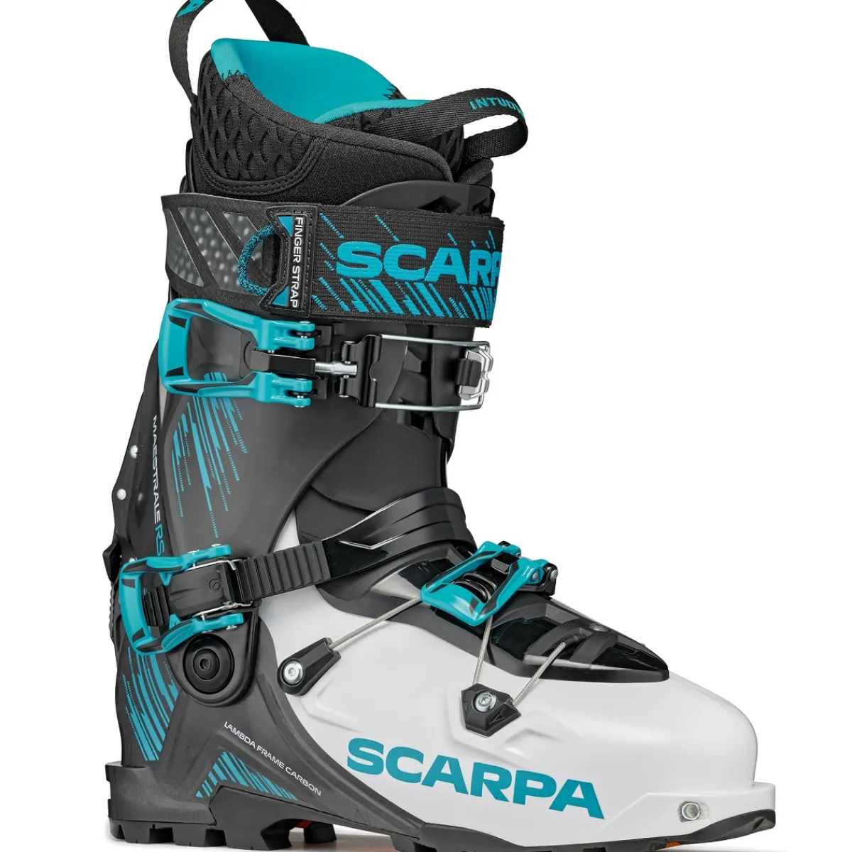 SCARPA Maestrale RS ski mountaineering boots White/Black/Azure Flash Sale