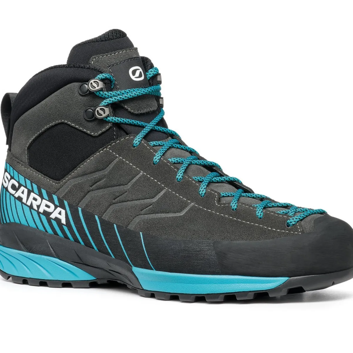 SCARPA Mescalito Mid GTX approach boots Shark/Azure New