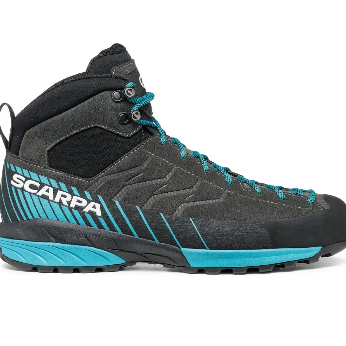 SCARPA Mescalito Mid GTX approach boots Shark/Azure New