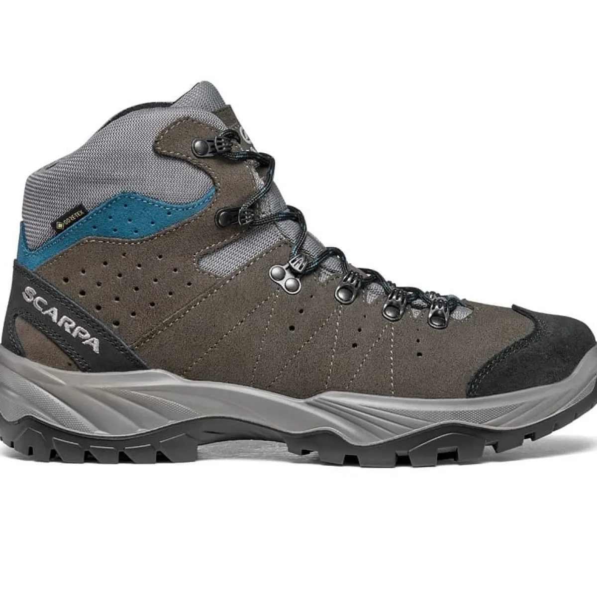 SCARPA Mistral GTX trekking shoes Smoke/Lake Blue New