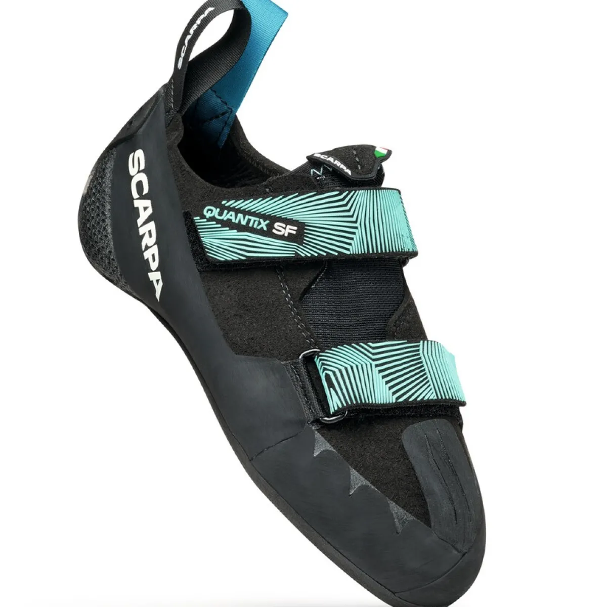 SCARPA Quantix SF WMN Black/Aqua women's climbing shoes Hot