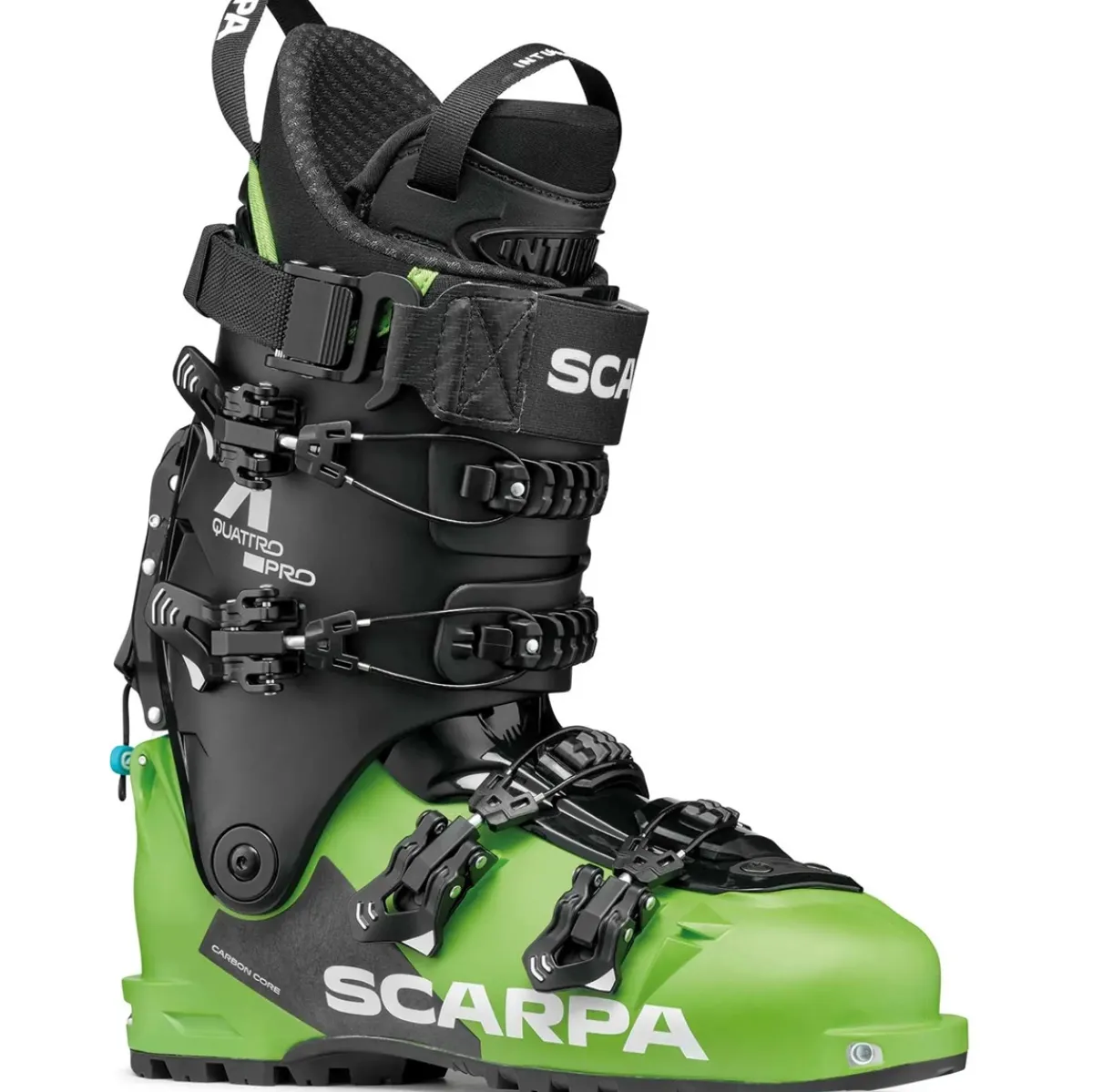 SCARPA 4-Quattro Pro ski mountaineering boots Green Flash Sale