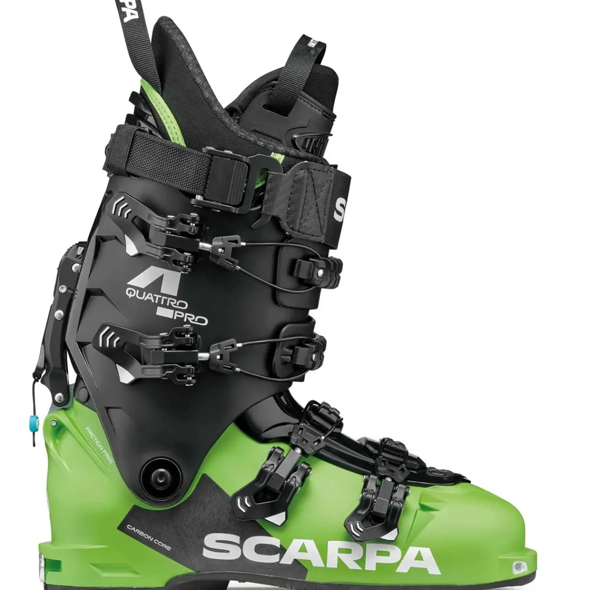SCARPA 4-Quattro Pro ski mountaineering boots Green Flash Sale