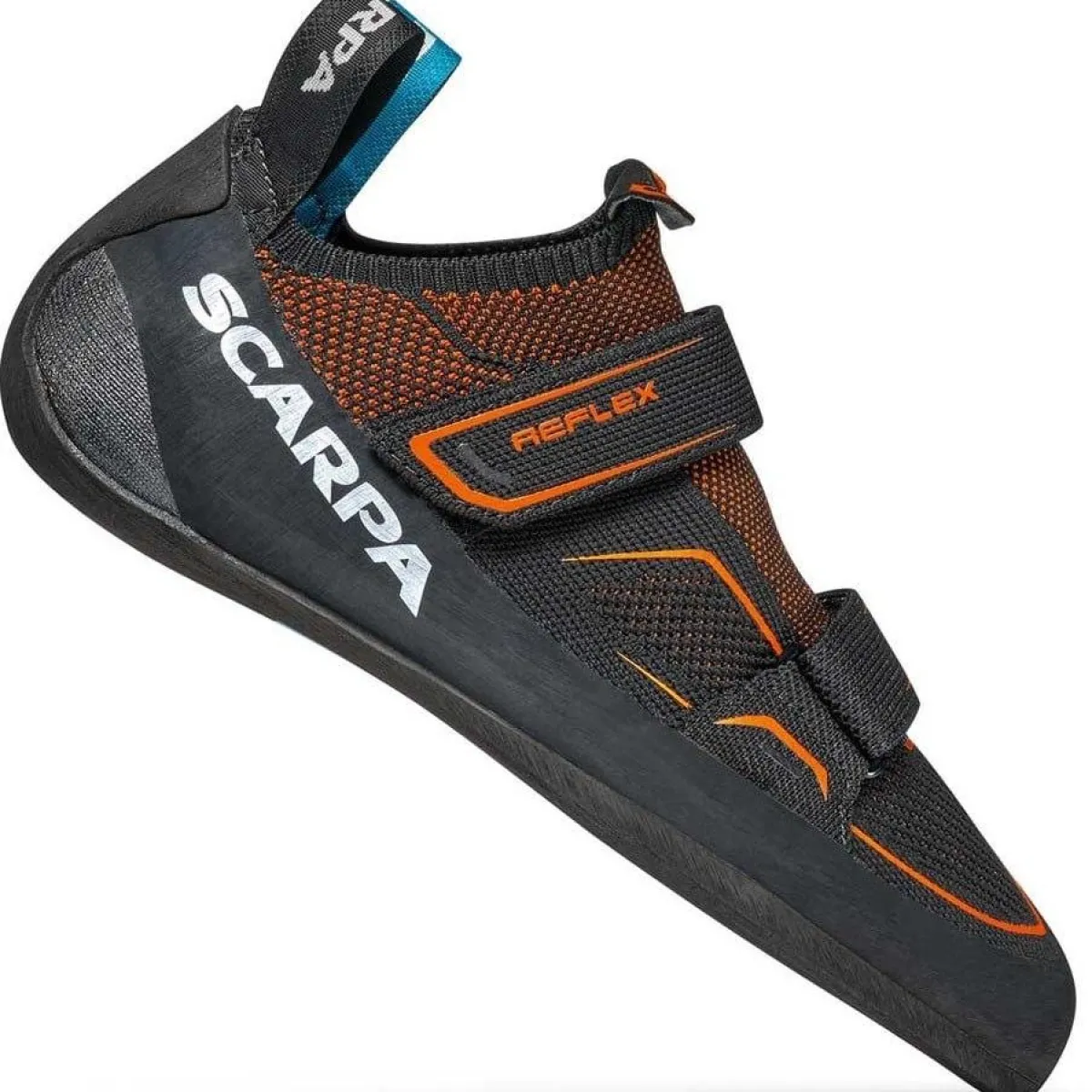 SCARPA Reflex V Black/Flame climbing shoes Cheap