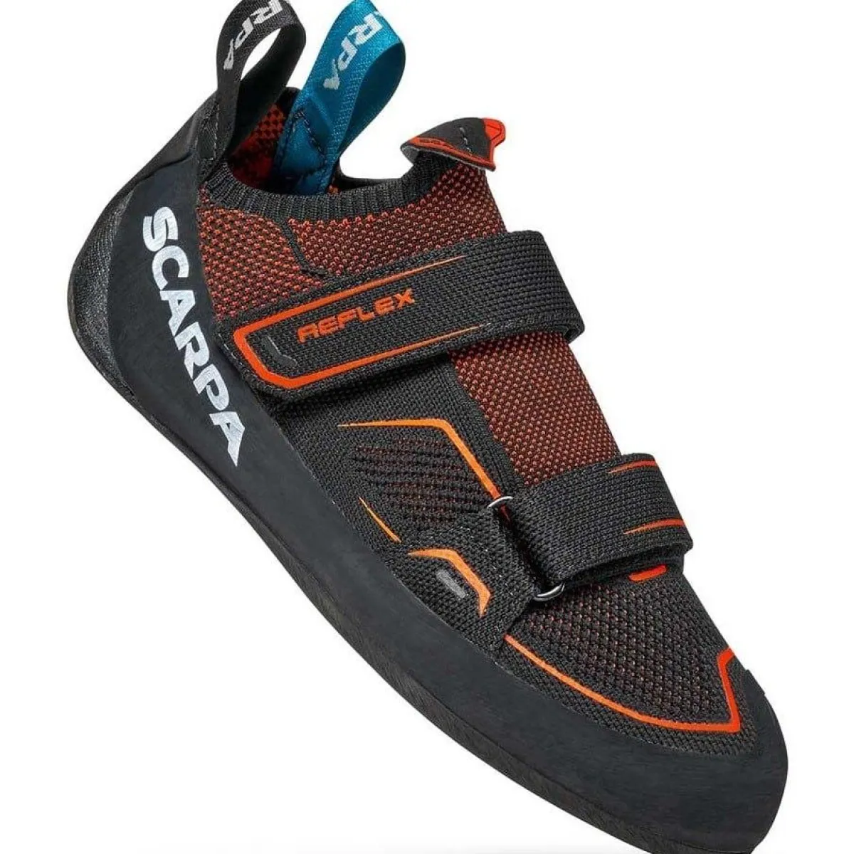SCARPA Reflex V Black/Flame climbing shoes Cheap