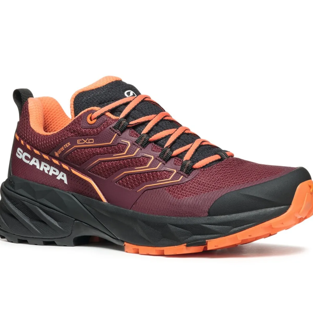 SCARPA Rush 2 GTX WMN women's trekking shoes Burgundy/Dusty Orange Flash Sale