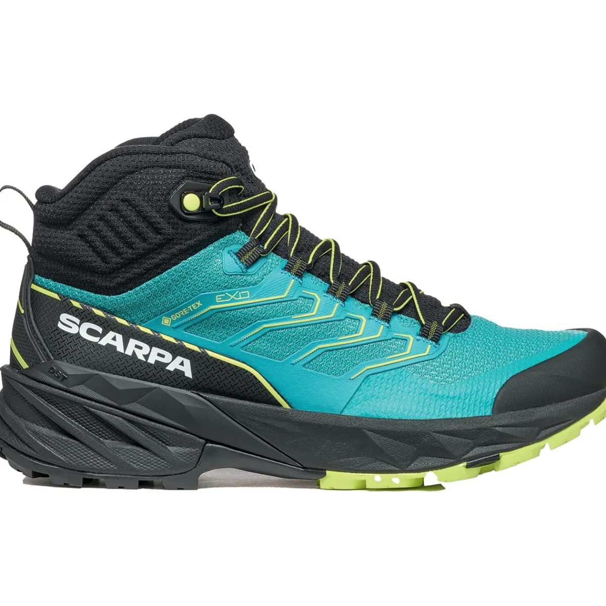 SCARPA Rush 2 Mid GTX Woman trekking boots Light blue/Lime Discount