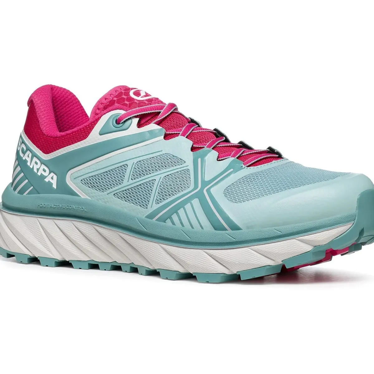 SCARPA Spin Infinity WMN women's trail running shoes Sky Grey/Fuxia Best Sale