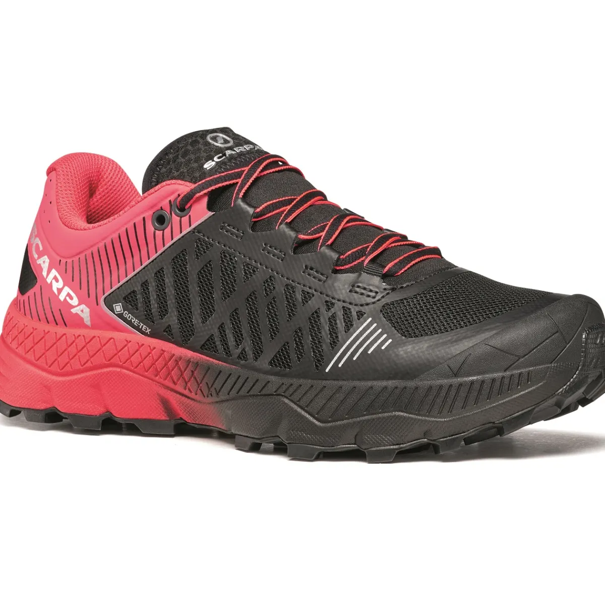 SCARPA Spin Ultra GTX Woman trail running shoes Brighit Rose Fluo/Black Cheap