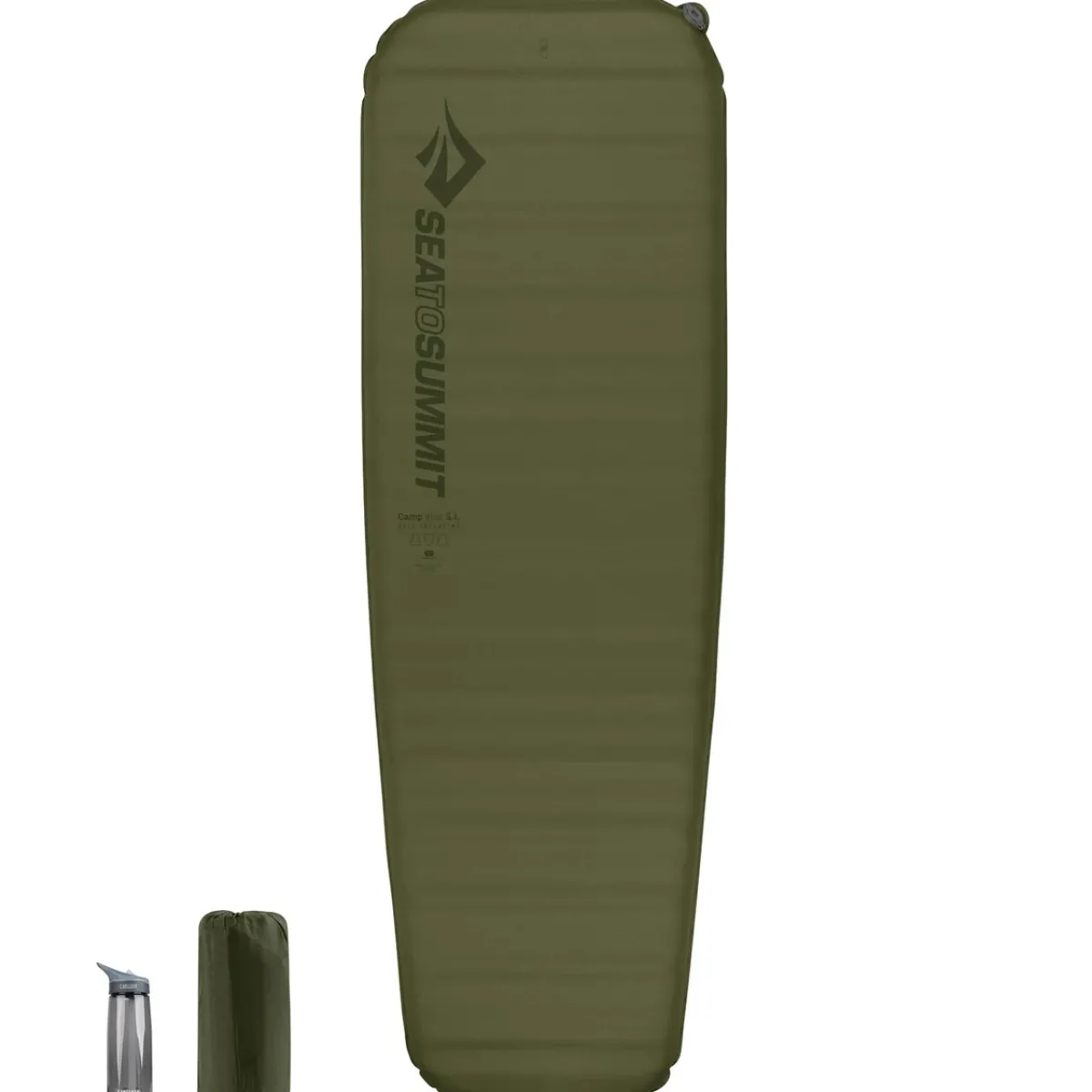 Sea To Summit Camp Plus Self-Inflating Sleeping Mat | Green Outlet