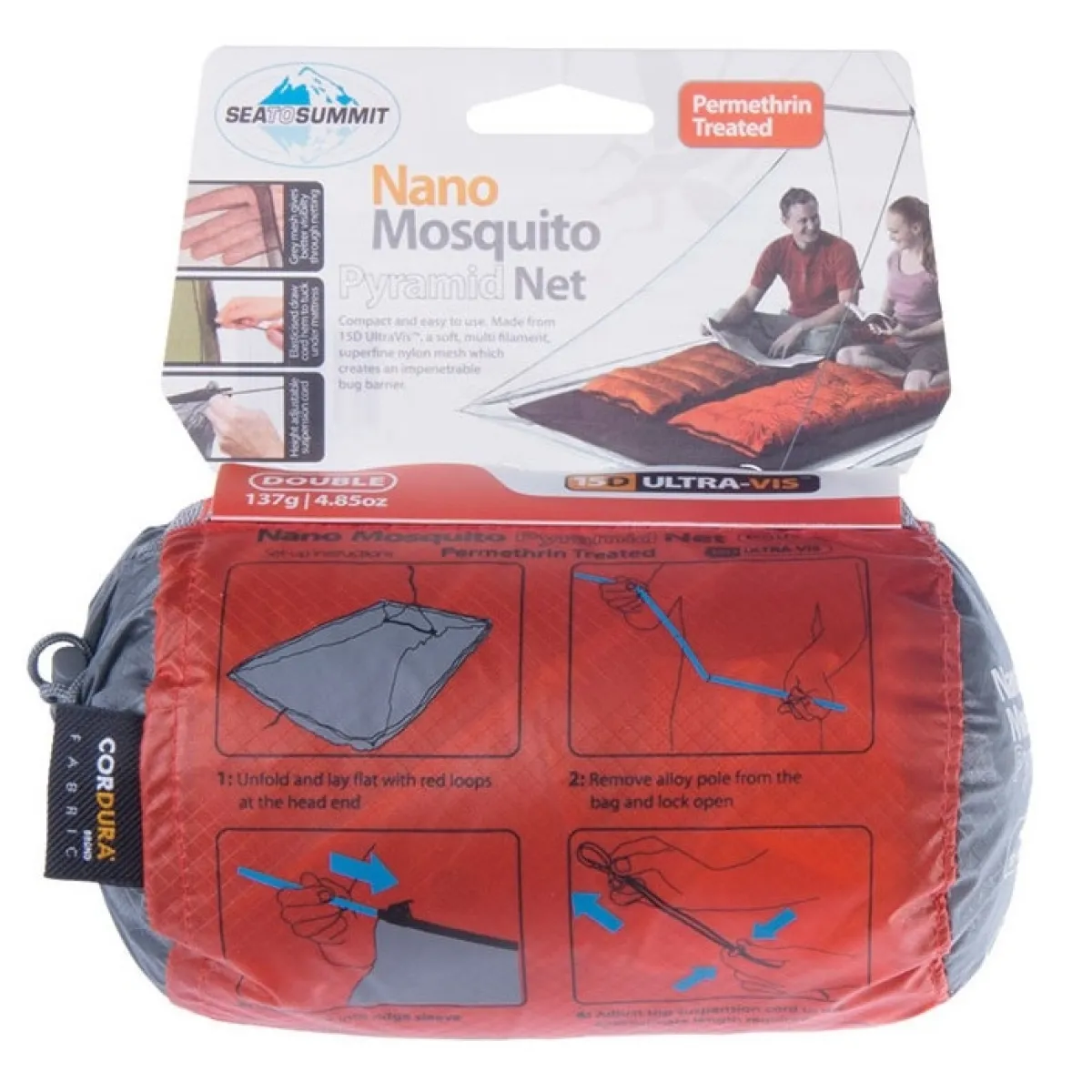 Sea To Summit Nano Mosquito Pyramid Net Double mosquito net Online