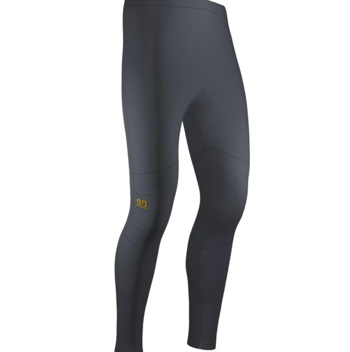 So Solid Leggings Shiva unisex leggings Grey Best Sale