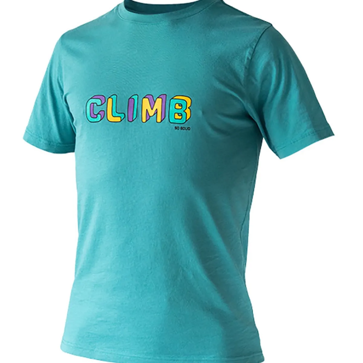 So Solid Men's Climb T-Shirt men’s t-shirt Blue Online