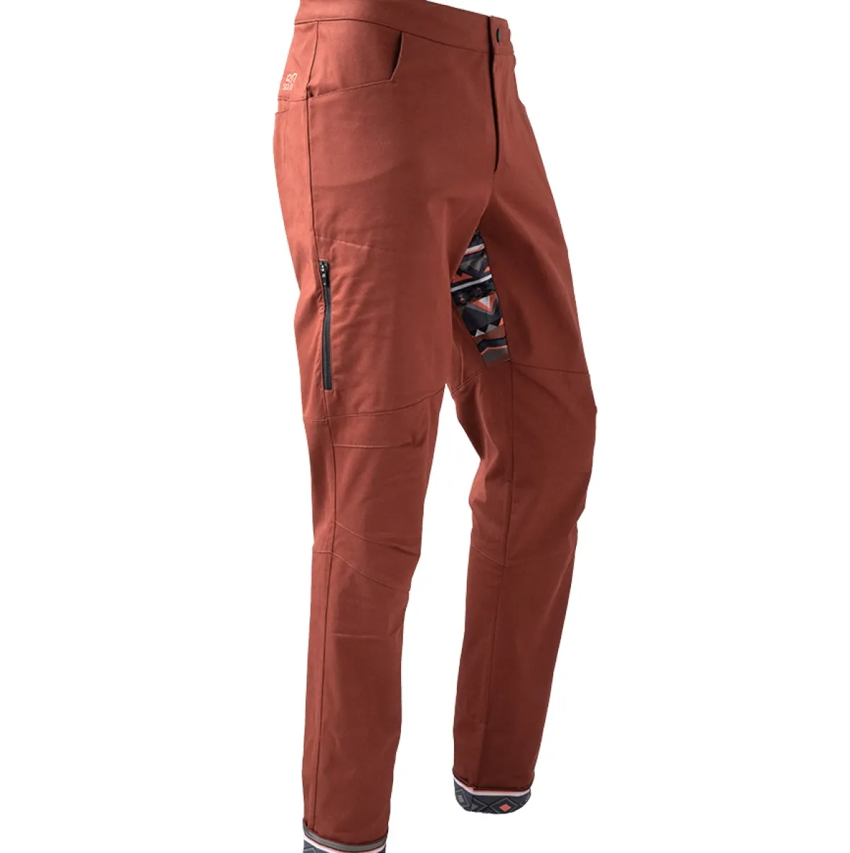 So Solid Solid Rock Pants unisex pants Red Hot