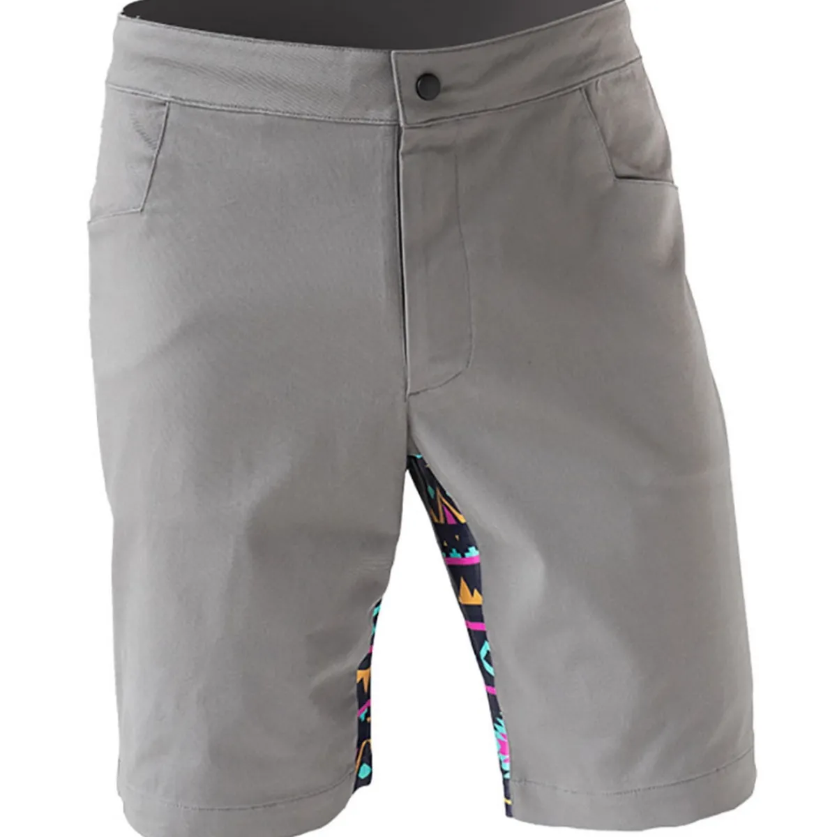 So Solid Solid Rock Shorts unisex shorts Grey New