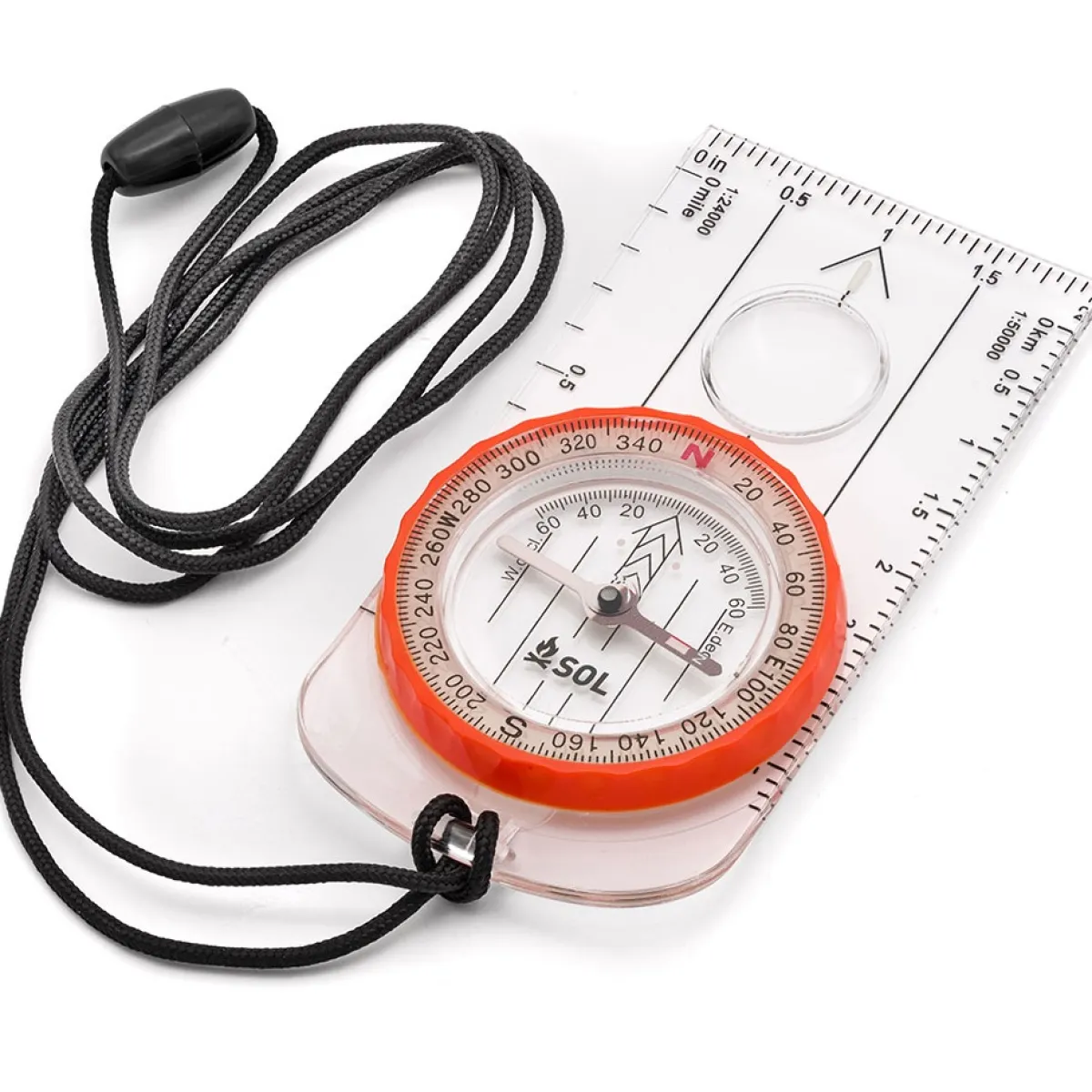 SOL Deluxe Map Compass Clearance