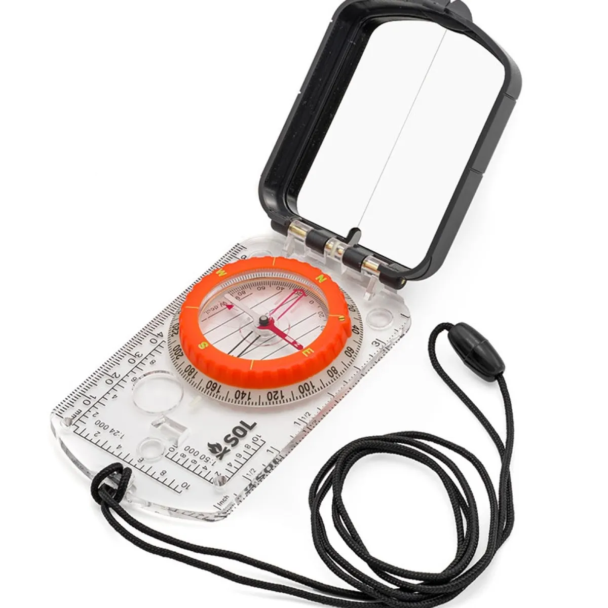 SOL Sighting Compass With Mirror Clearance