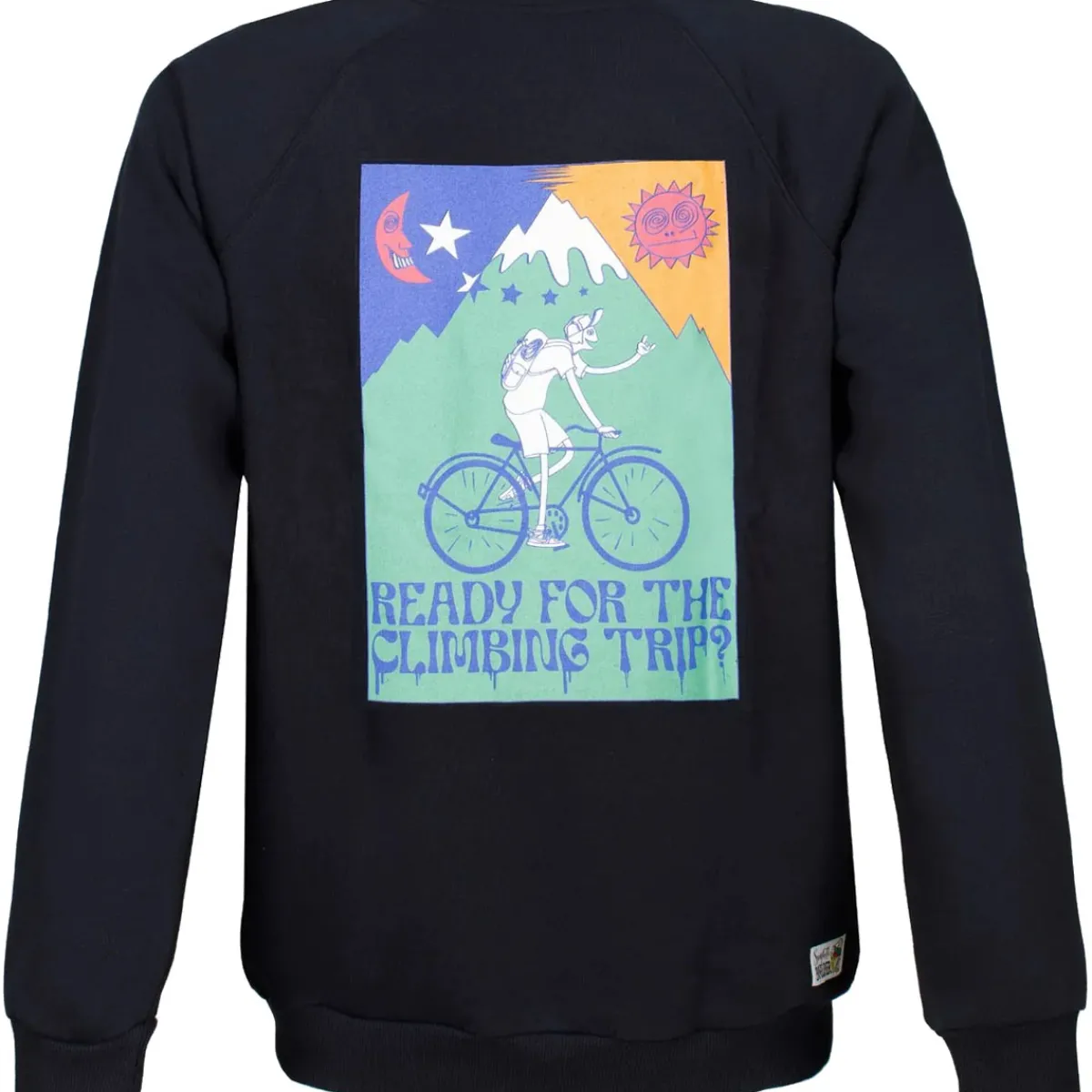 Rock Experience Spaghetti Boulder Climbing Trip Crew Neck men's hoody sweatshirt Caviar Cheap