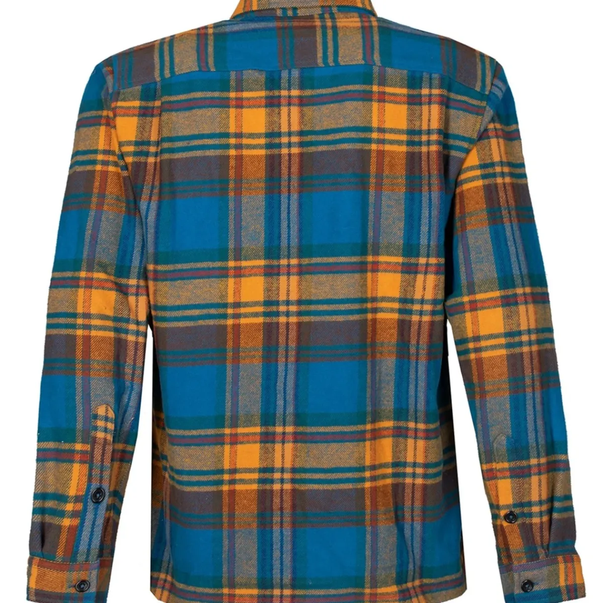 Rock Experience Spaghetti Boulder Tortello Men Shirt Blue/Orange Sale