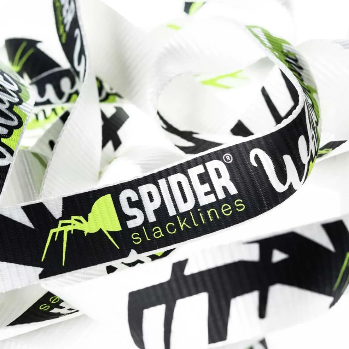 Spider Slacklines white Line 15 slackline Clearance