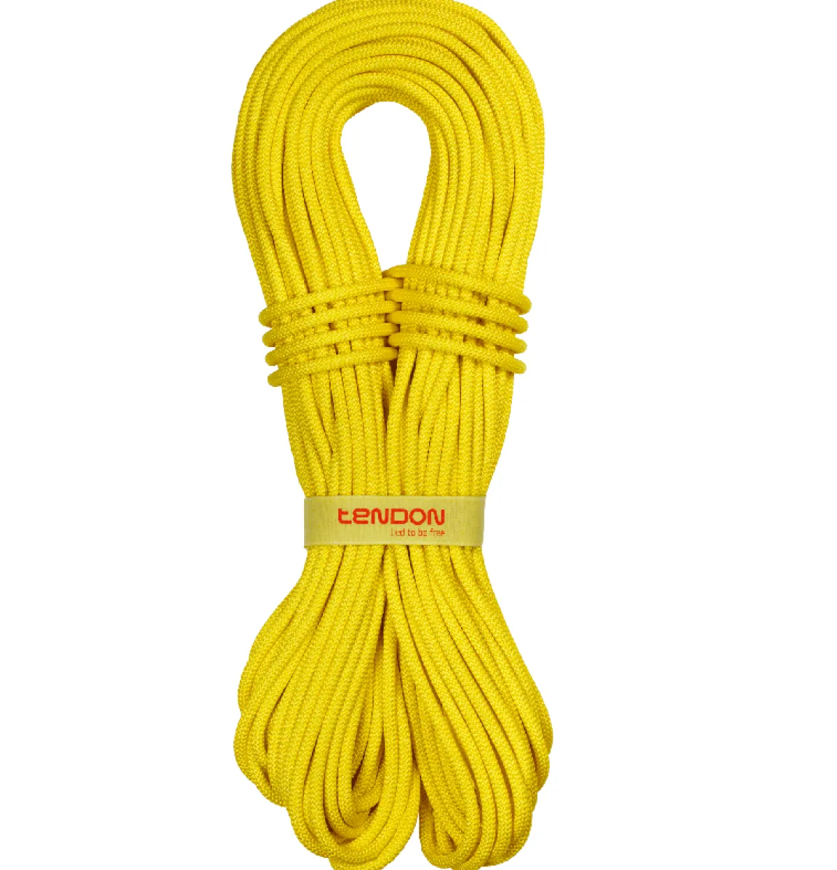 Tendon Lowe 8.4 mm STD climbing half rope Yellow Outlet