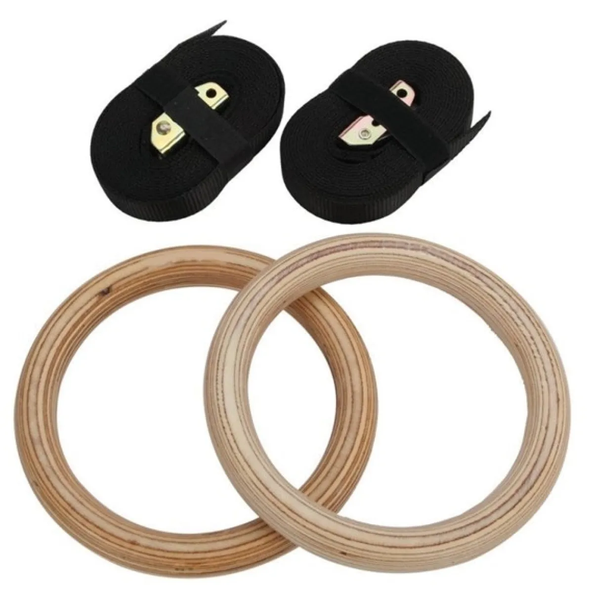 TOORX Wooden Gym Rings Set Discount