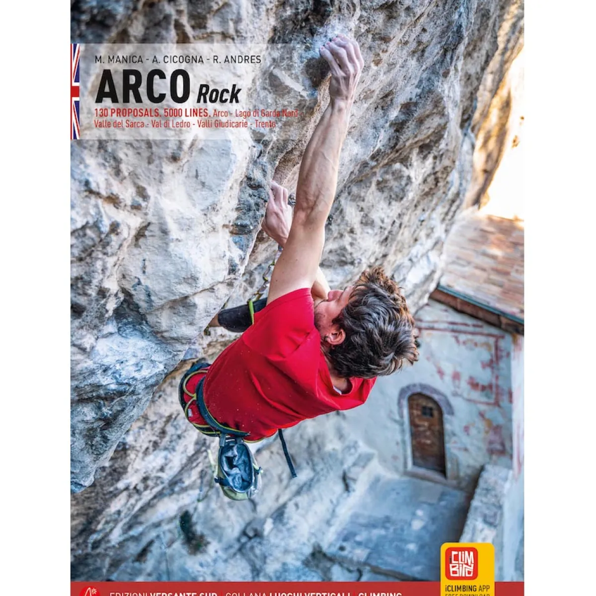 Versante Sud Arco Rock climbing guide in English Cheap
