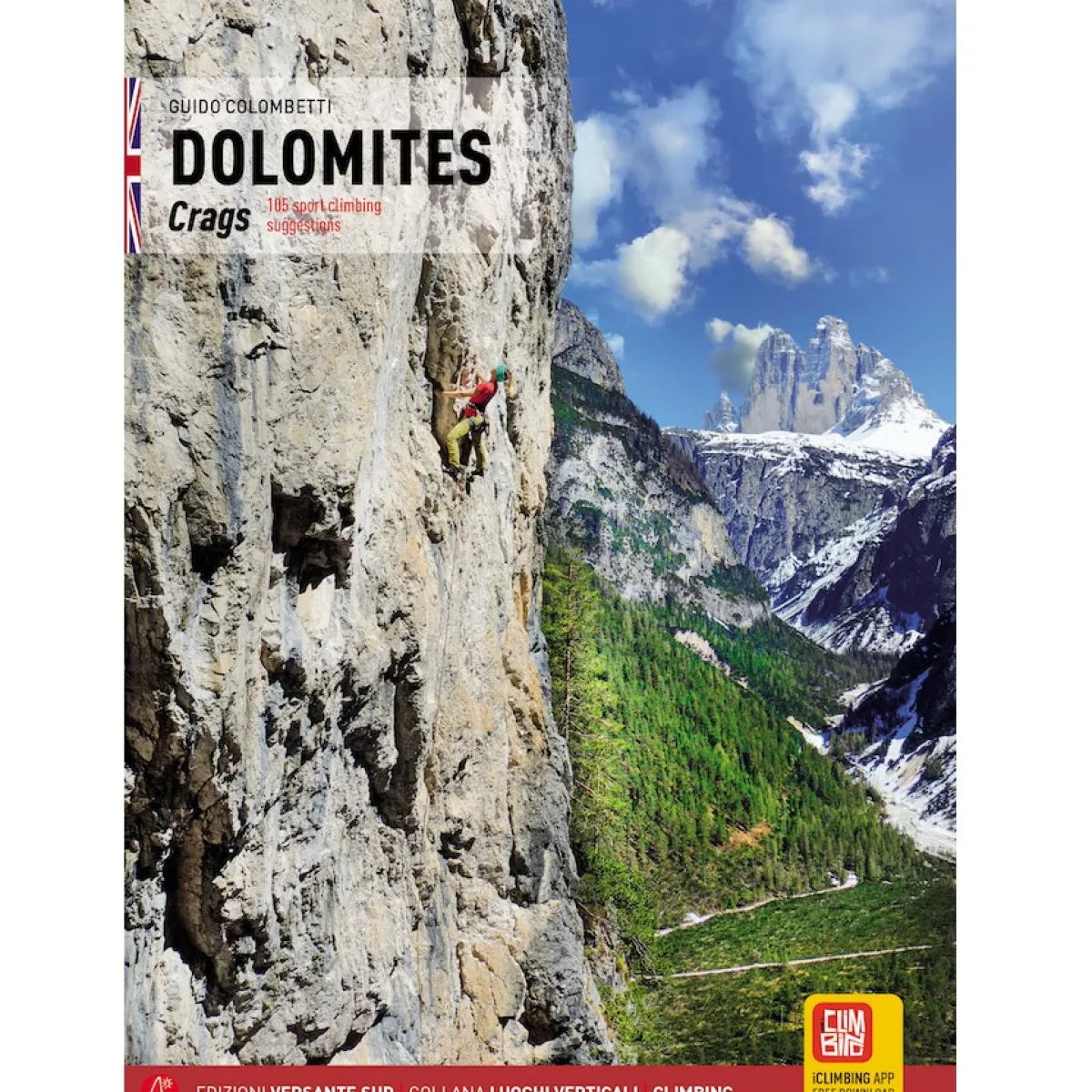 Versante Sud Dolomites Crags climbing guide in English Cheap