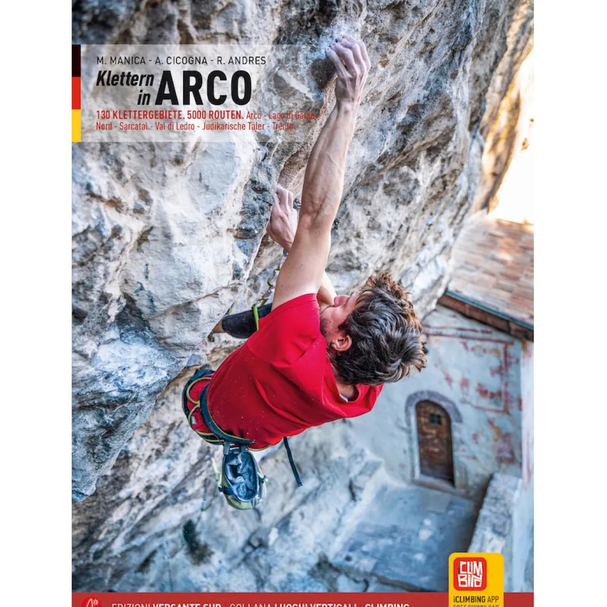 Versante Sud Klettern in Arco climbing guide German version Hot